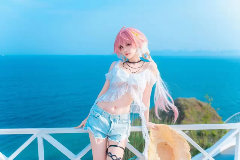 国产coser Shika小鹿鹿 - 鸣潮 长离 海【22P+157M】
