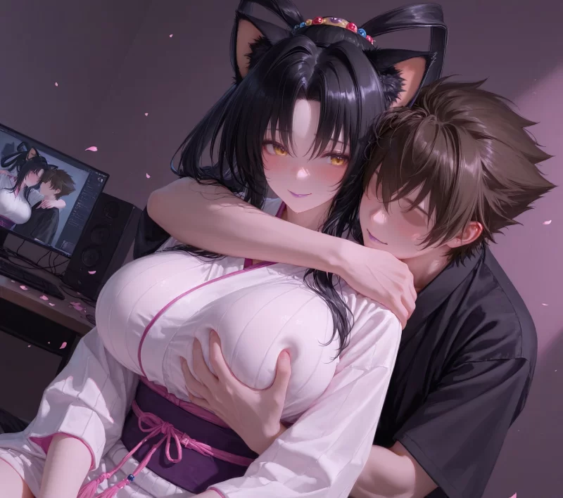 唯美 [AI绘画]黑歌_UnityNay【111p+47m】