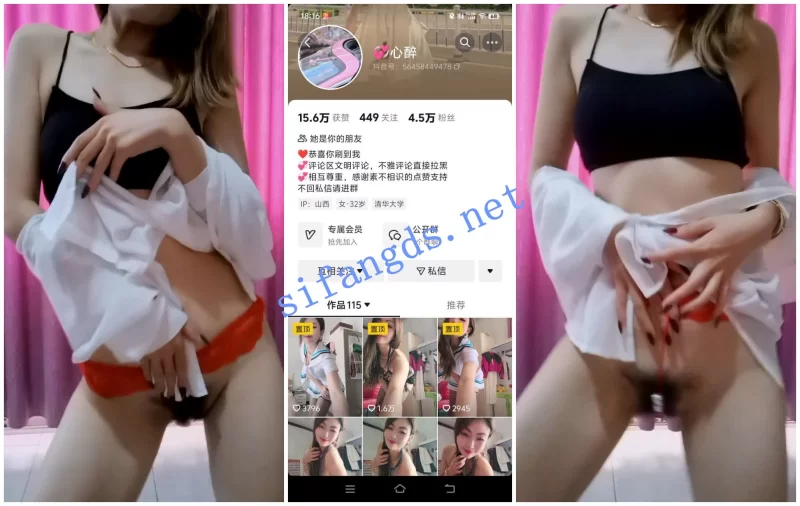 国产主播 [抖音福利]风骚御姐[心醉]裸舞口交性爱啪啪【8v+403m】