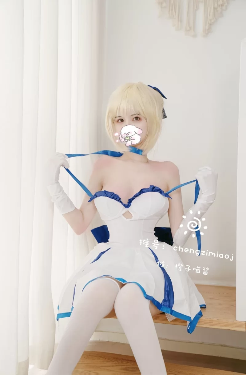 国产coser 畐利姬〃橙子喵酱穹妹旗袍 & 穹妹体操服 人鱼  甘雨 麻衣cos【388p+140m】