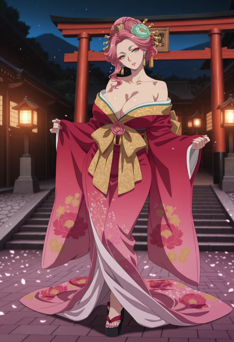 动漫 Meowu laha _ - 玉葉 - 花魁 ︱ Gyokuyou - Oiran _ (Patreon) [AI Generated]【84p+354mb】