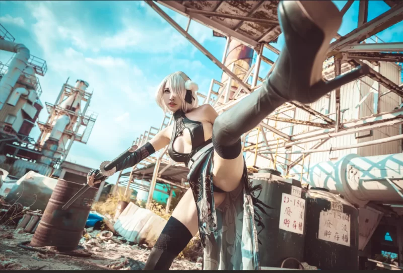 国产coser 慕慕Momo 《Yelan 夜兰》《Gura 鲨鱼比基尼泳装露出》cos【751p+170m】