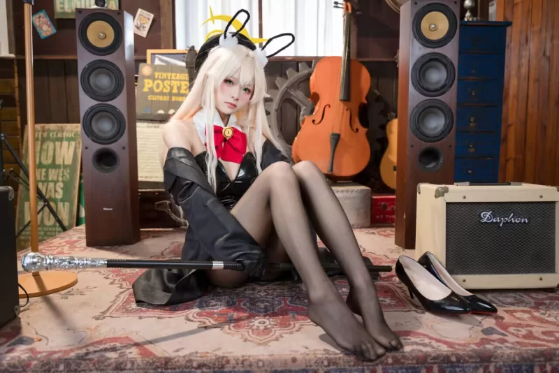 国产coser 九柒喵 - 笑面兔女郎【36P+224M】