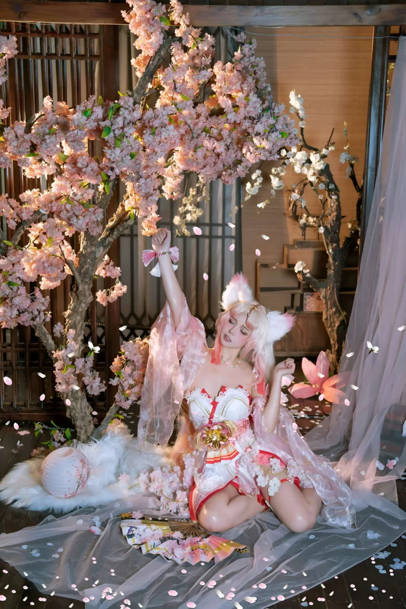 Cosplay 七月喵子 Vol.048 胡桃 [50P-621M][百度网盘]【50P+621M】