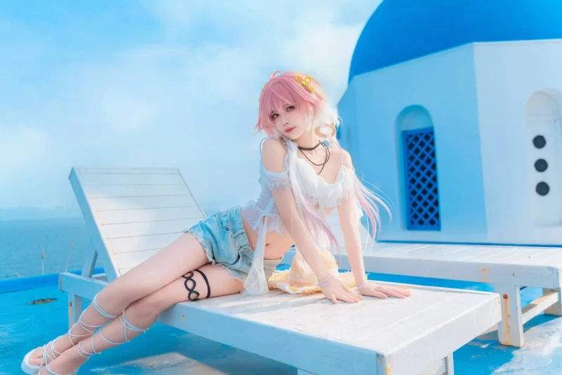国产coser Shika小鹿鹿 - 鸣潮 长离 海【22P+157M】