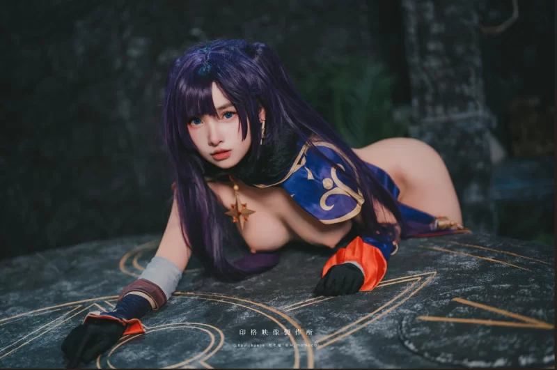 国产coser 慕慕Momo 《Yelan 夜兰》《Gura 鲨鱼比基尼泳装露出》cos【751p+170m】