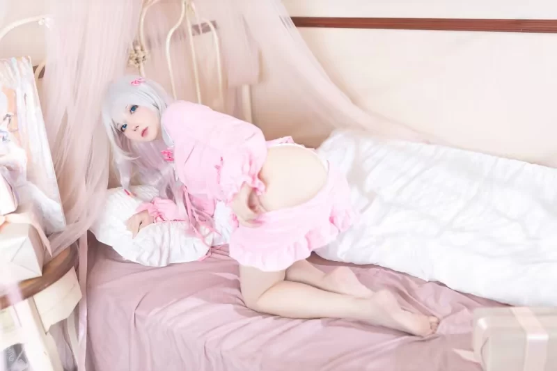国产coser 是三不是世w - 纱雾 埃罗芒睡衣【27P+450M】