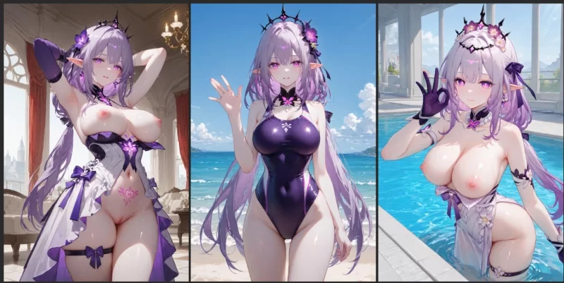 有撸点 [AI-Generated]遐蝶X3 [brightsky]【800P+0.99G】