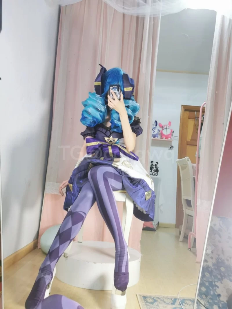 福利姬 沐沐酱 格温cos Gwen - League of Legends【5v+1.2g】