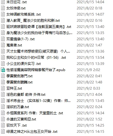 合集 一些整理小说h（分享）【+48m】