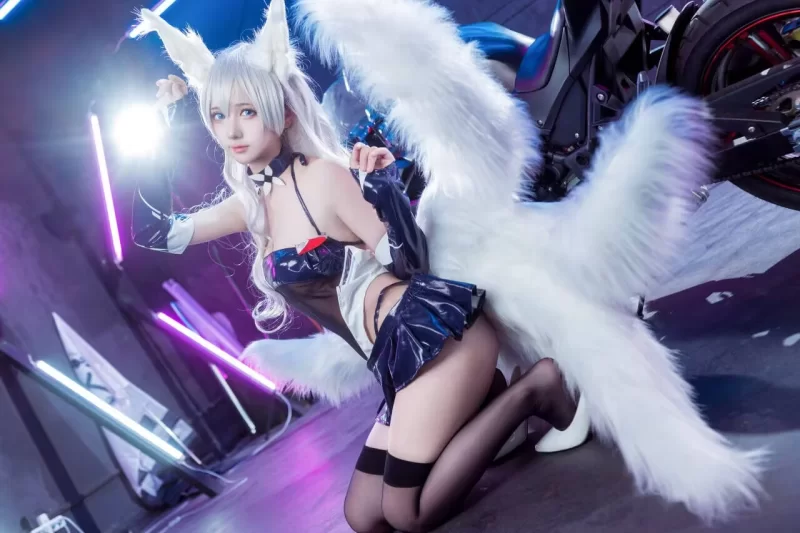 国产coser 喜欢爱理吗 - &艾西Aiwest 碧蓝航线 巴尔的摩&信浓 赛车女郎【47P+200M】