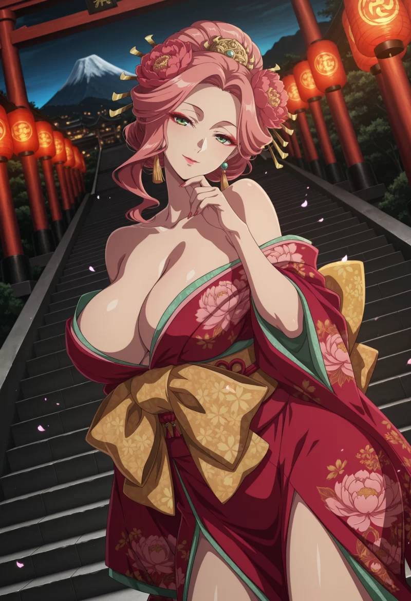 动漫 Meowu laha _ - 玉葉 - 花魁 ︱ Gyokuyou - Oiran _ (Patreon) [AI Generated]【84p+354mb】