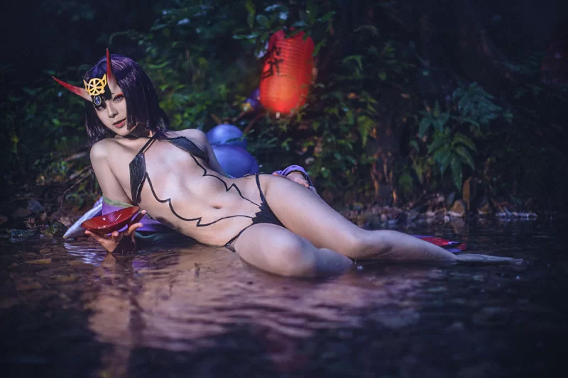 国产coser 知名coser 百合欧皇子 - 酒吞童子【22P+11m】
