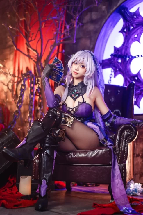 国产coser 蜜汁猫裘 - 崩坏：星穹铁道 黑天鹅 74P+2V-2.08G【74P+2V+2.08G】