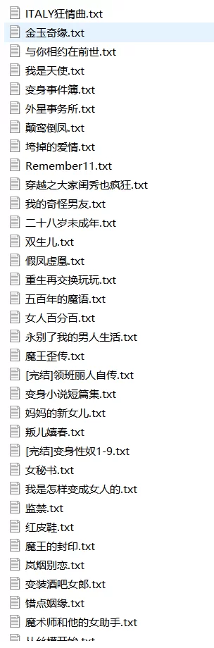 合集 变身小说合集【+1G】