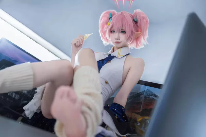 国产coser 纸悦Etsu_ko - 桃香【54P+422M】