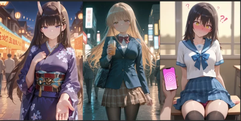 有撸点 [AI-Generated]角色X6 [Misaaki]【883P+1.17M】