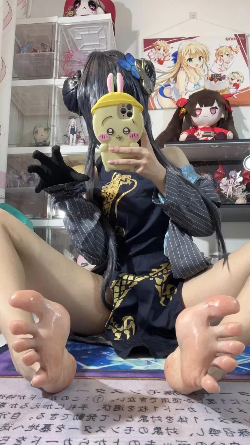 国产coser 白栎Shirly - 蔚蓝档案 龙华妃咲【66P9V+1.54G】