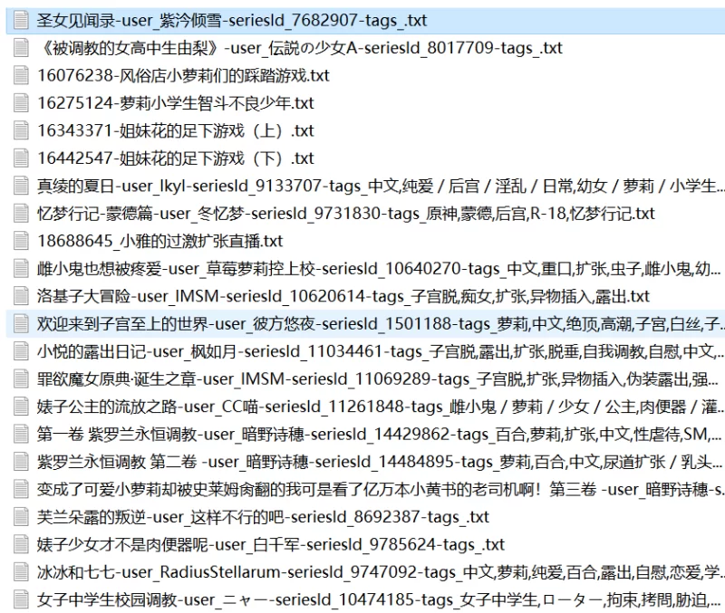 合集 P站小说合集【+94071kb】