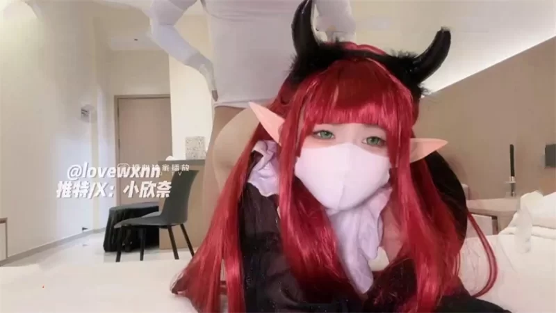 福利姬 小欣奈 – 喜多川魅魔cos【1V+640M】