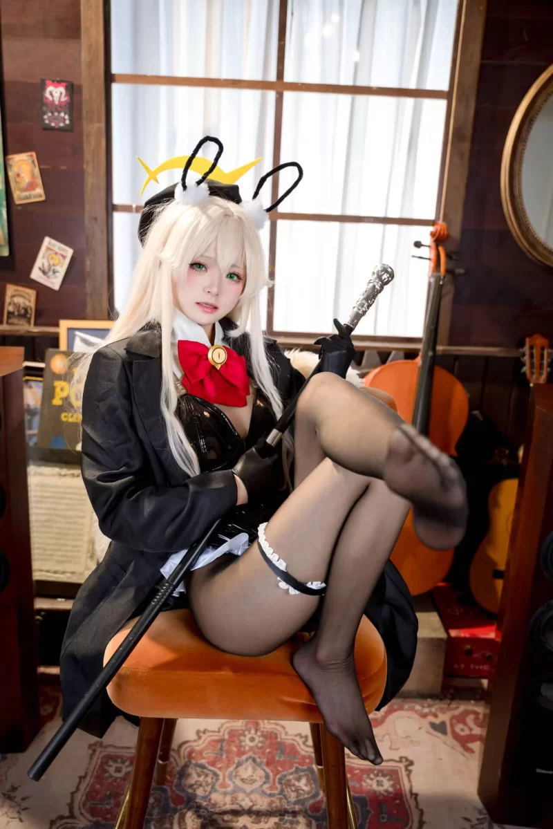 国产coser 九柒喵 - 笑面兔女郎【36P+224M】