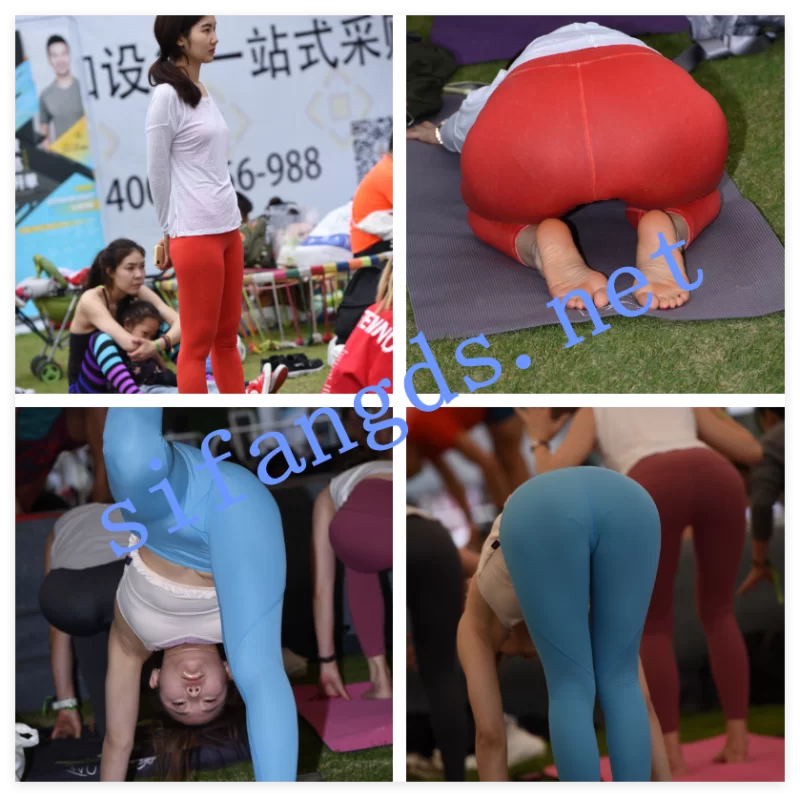 国产模特 成都富婆少妇户外瑜伽活动 骆驼趾 瑜伽裤变透高清图 2-3套【2195P+12.8G】