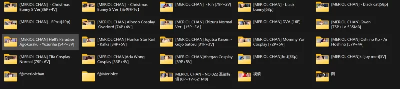 合集 Meriol Chan合集分享【164v,1169p+34.67G】