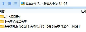 福利姬 鱼子酱Fish NO.215 内购无水印 10635 按摩【120P+1.14GB】