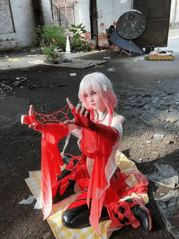 Cosplay 樱桃喵_罪恶王冠 楪祈 [48P+3V]【48P+3V+1g】
