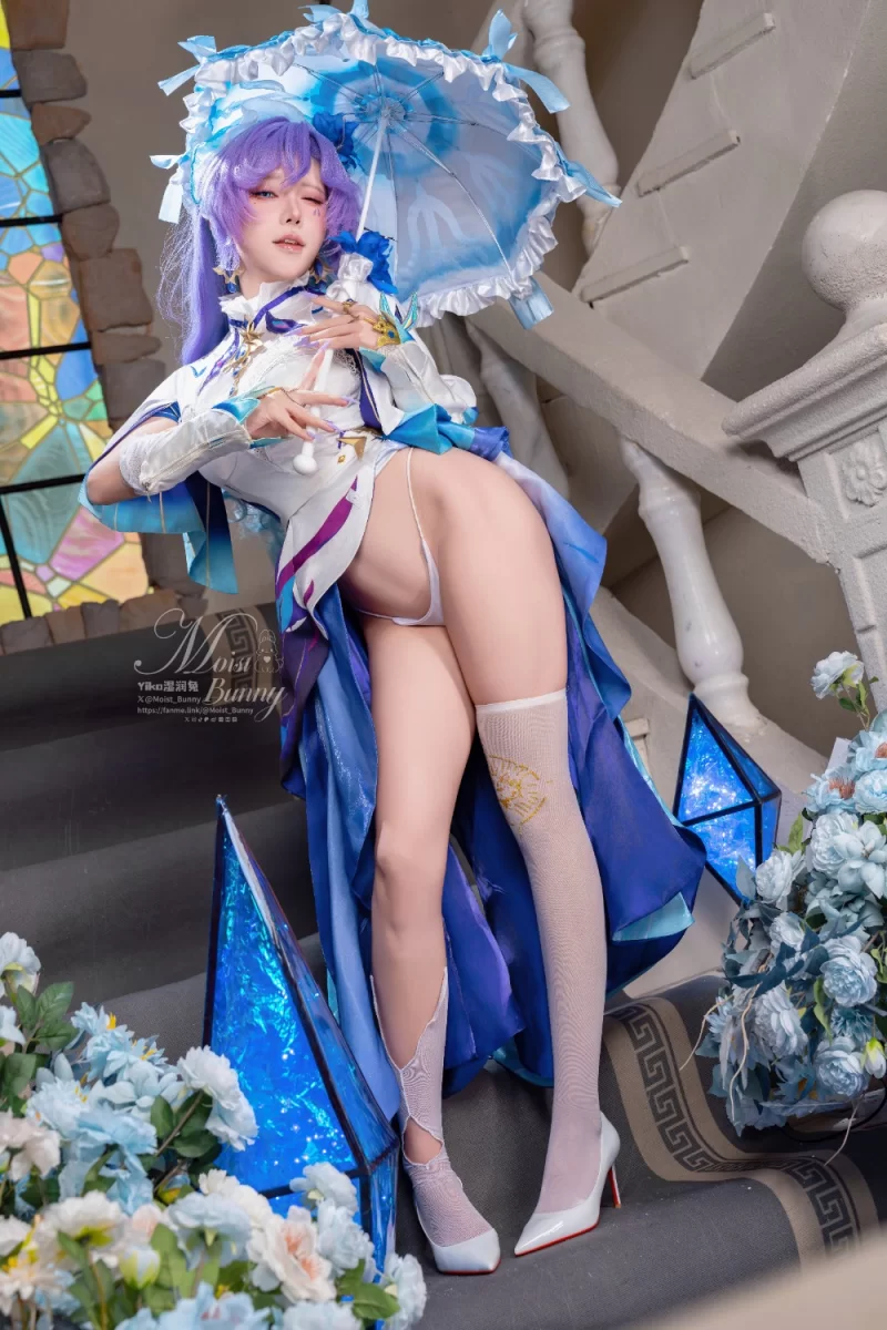 国产coser Yiko湿润兔 25.09月作品 鸣潮 坎特蕾拉【114p3v+2.5G】