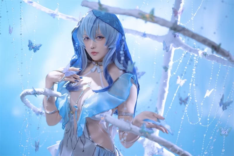 国产coser Hoshilily (星之迟迟) - 守岸人 - 鸣潮【1+191M】