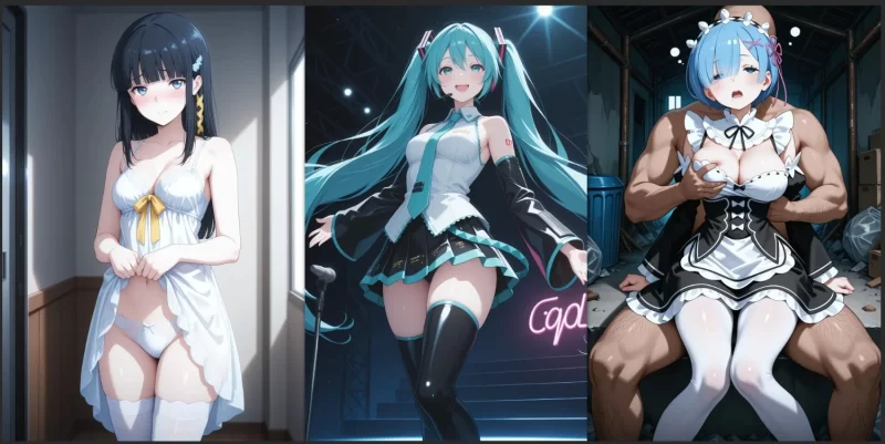 有撸点 [AI-Generated]角色X6 [UnrealBeautyAIMIX]【1150P+193M】