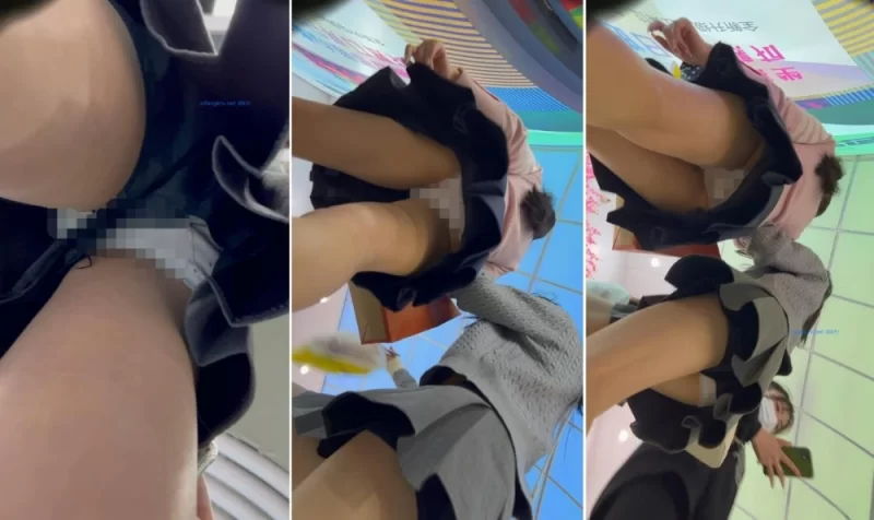 国产主播 ⭐两闺蜜靓女逛街。JK短裙。白内内性感可爱【1V+1.8G】