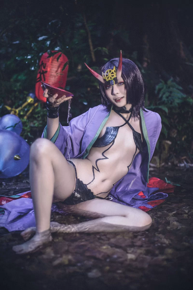 国产coser 知名coser 百合欧皇子 - 酒吞童子【22P+11m】