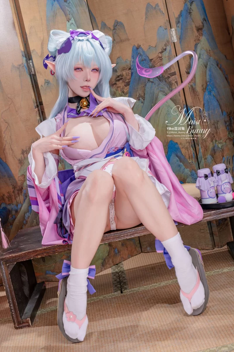 Cosplay 咬一口兔娘 Vol.059 浮枕朝颜-梦见月瑞希 红昭愿 [132P5V-4G][【132P5V+4G】