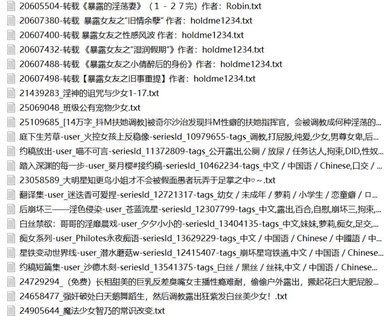 合集 P站小说合集【+94071kb】