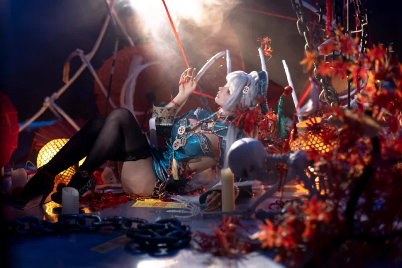 国产coser 蠢沫沫 NO.375 2025年08月自拍【166P+3.12GB】