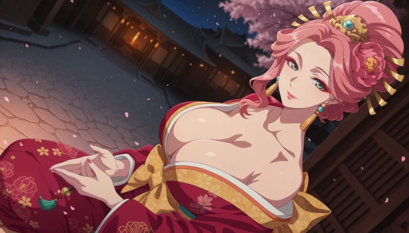 动漫 Meowu laha _ - 玉葉 - 花魁 ︱ Gyokuyou - Oiran _ (Patreon) [AI Generated]【84p+354mb】