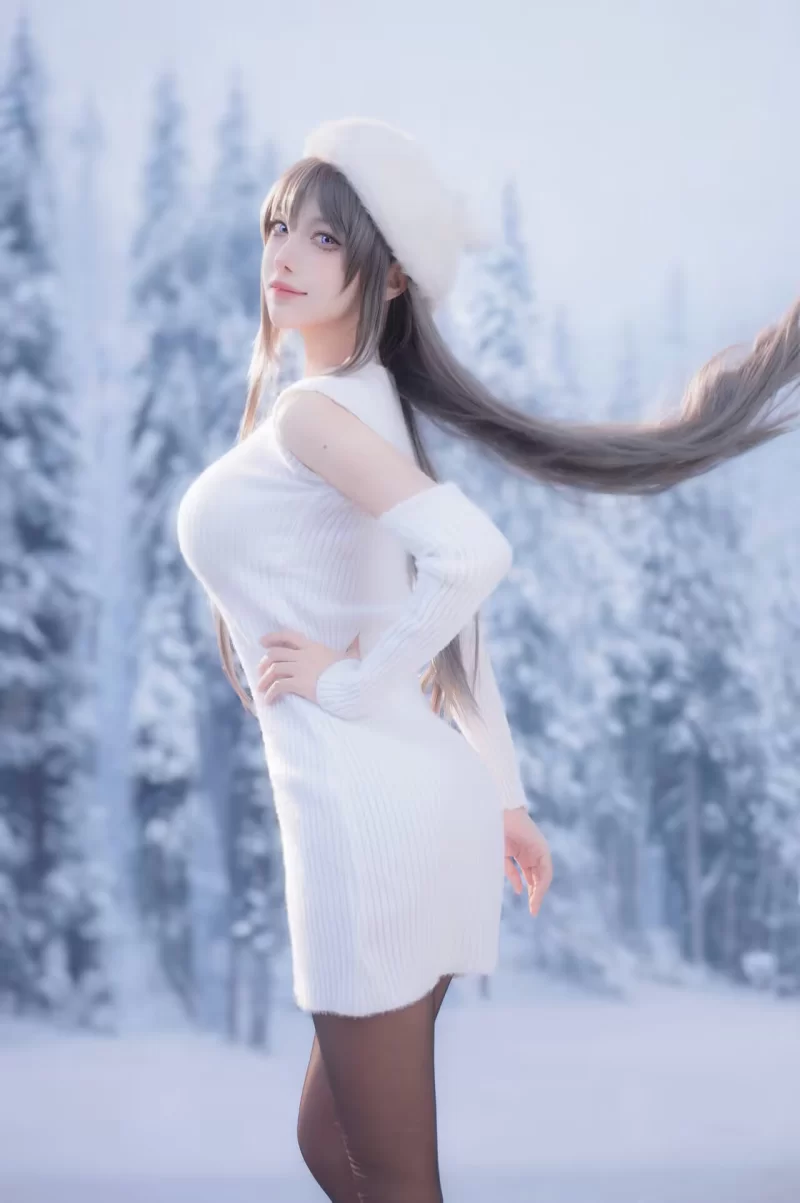 国产coser Shika小鹿鹿 - 麻衣学姐【25P+418M】