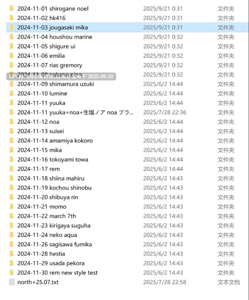 动漫 MISAAKI 付费内容2024.11[6g]【1+6G】