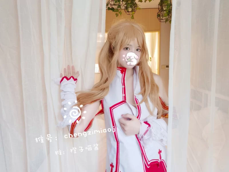 国产coser 畐利姬〃橙子喵酱穹妹旗袍 & 穹妹体操服 人鱼  甘雨 麻衣cos【388p+140m】