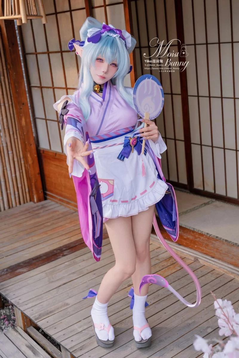 Cosplay 咬一口兔娘 Vol.059 浮枕朝颜-梦见月瑞希 红昭愿 [132P5V-4G][【132P5V+4G】