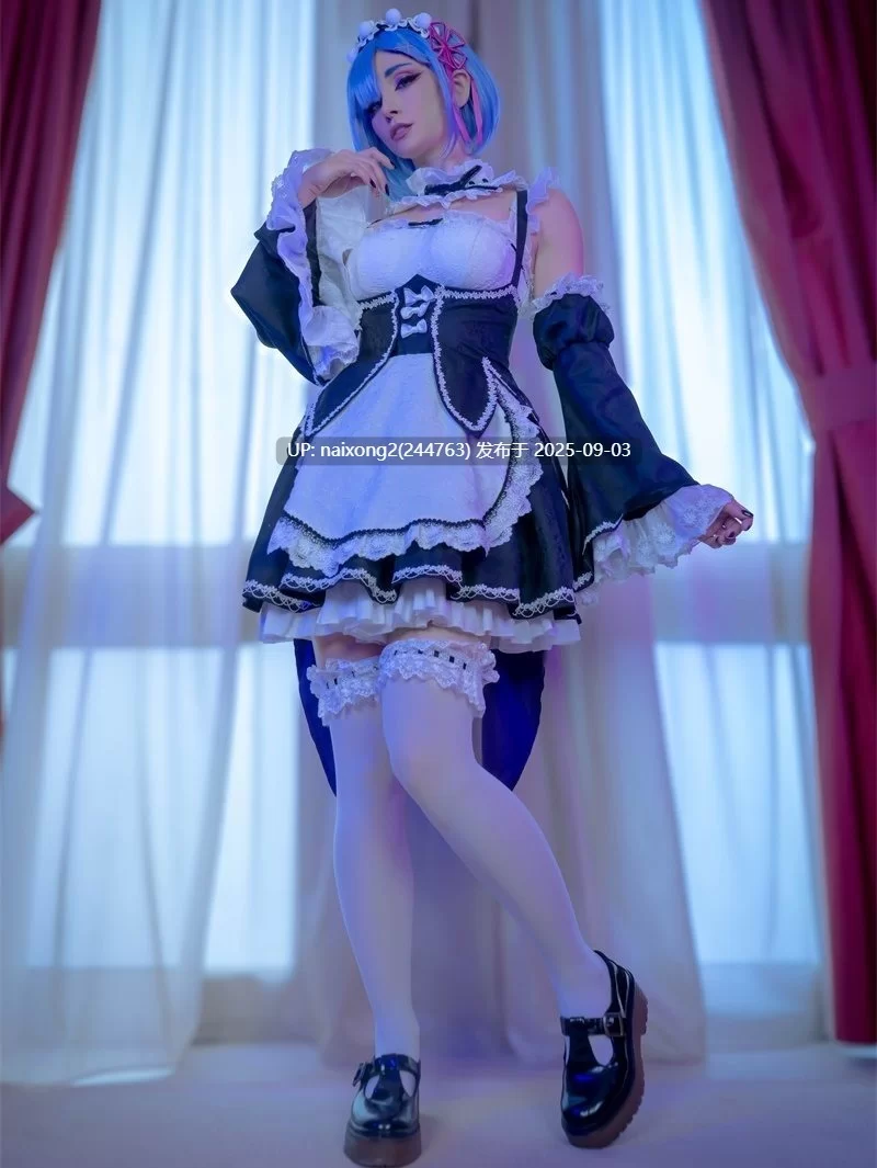 Cosplay Aery Tiefling - 蕾姆[50P+4V][1.36G]【1+1.36G】