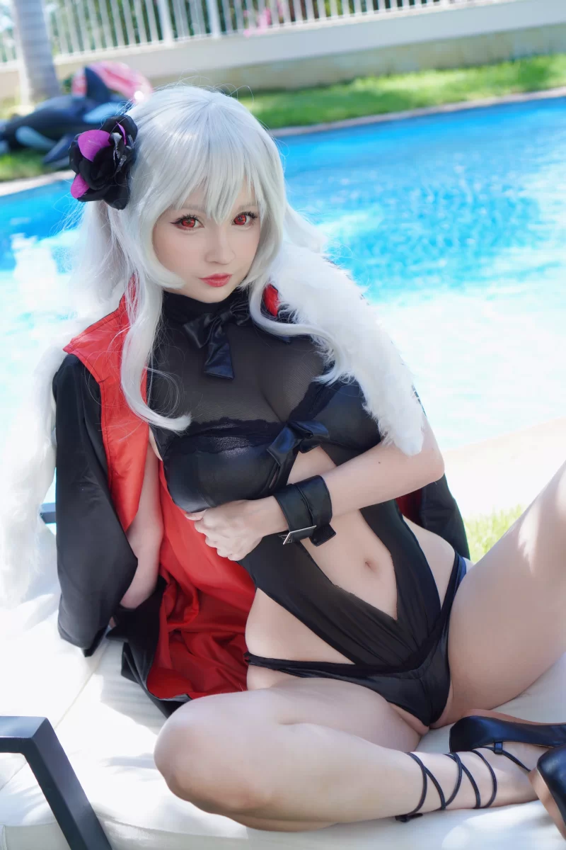 Cosplay Hidori Rose: Graf Zeppelin【30P+1V+2.77GB】