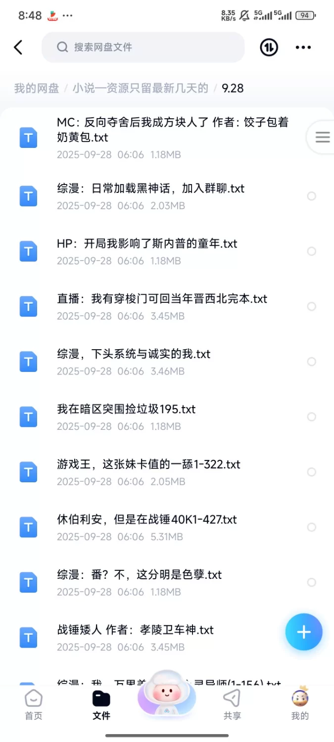 合集 飞卢刺猬猫菠萝包起点次元姬等网站小说合集9.28分享【+270m】