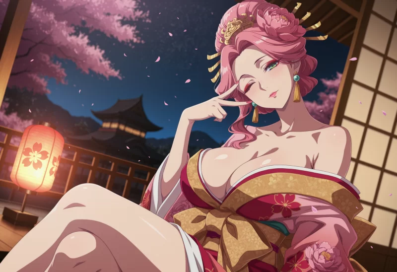 动漫 Meowu laha _ - 玉葉 - 花魁 ︱ Gyokuyou - Oiran _ (Patreon) [AI Generated]【84p+354mb】