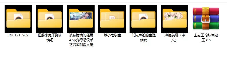 ASMR 雌小鬼/年上/年下/低音修女/催眠六合一【1+6G】