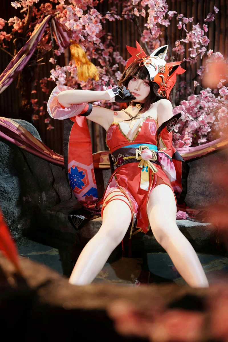 国产模特 焖焖碳 NO.042 崩坏·星穹铁道 花火 [27P-493MB]【27P+493MB】