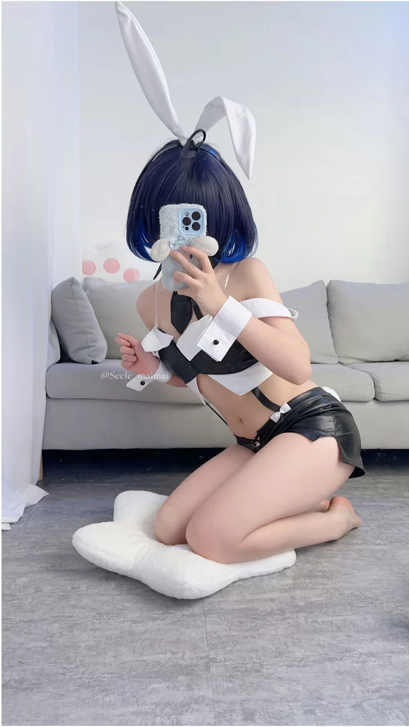 国产模特 Seele麦麦 NO.026 兔女郎希儿 (崩坏) [83P-146MB]【83P+146MB】