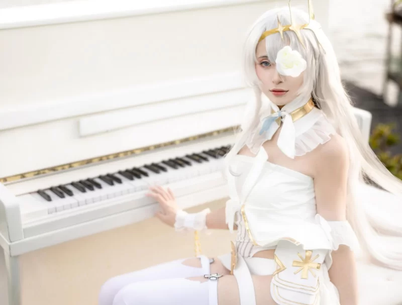 Cosplay 琪七7ki_碧蓝 埃姆登 [37P]【37P+400m】